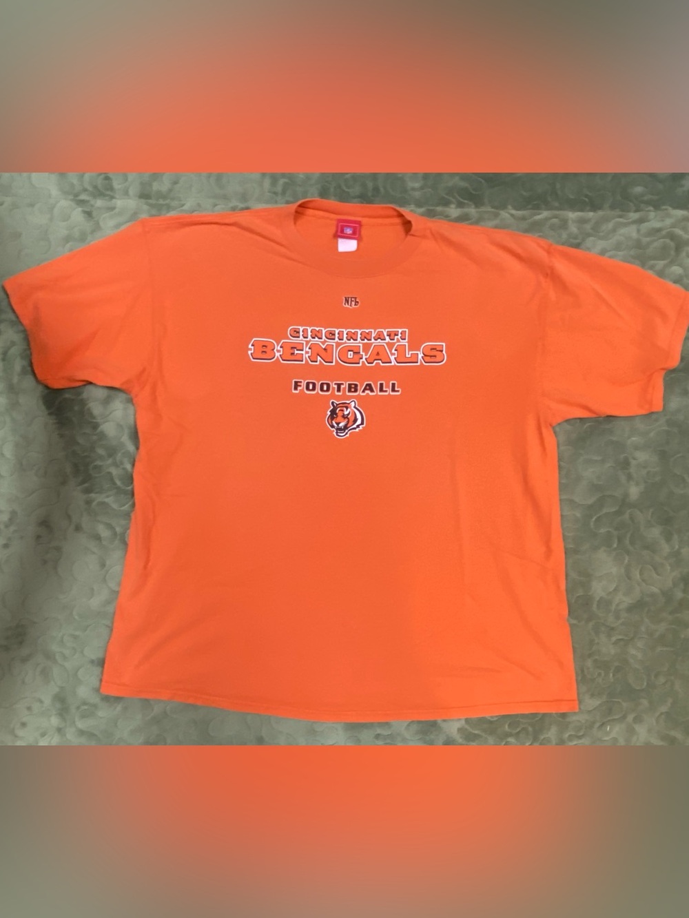 Y2K Cincinnati Bengals NFL T-Shirt, Orange, 3XL